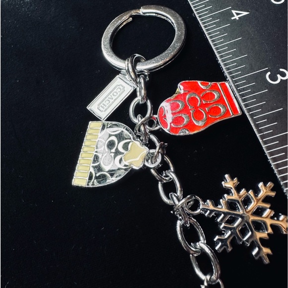 COACH Ice Skate Winter Keychain - Picture 5 of 5